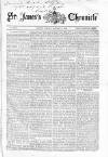 Saint James's Chronicle Tuesday 13 January 1863 Page 1