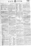 Sun (London) Thursday 01 September 1803 Page 1
