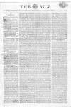 Sun (London) Friday 04 April 1806 Page 1