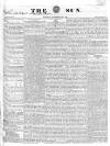Sun (London) Monday 03 September 1821 Page 1