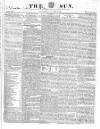 Sun (London) Thursday 10 January 1822 Page 1