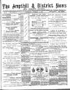 Ampthill & District News Saturday 14 November 1891 Page 1