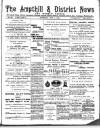 Ampthill & District News Saturday 08 July 1893 Page 1