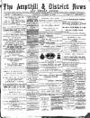 Ampthill & District News Saturday 25 November 1893 Page 1