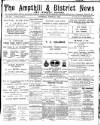 Ampthill & District News Saturday 24 March 1894 Page 1