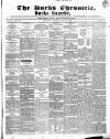 Bucks Chronicle and Bucks Gazette Saturday 17 July 1852 Page 1