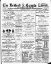Bedford Record Saturday 01 June 1889 Page 1