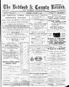 Bedford Record Saturday 05 October 1889 Page 1