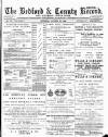 Bedford Record Saturday 26 October 1889 Page 1