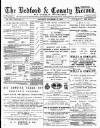 Bedford Record Saturday 16 November 1889 Page 1