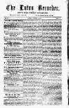 Luton Weekly Recorder Saturday 06 October 1855 Page 1