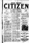 Irish Citizen Saturday 03 January 1914 Page 1