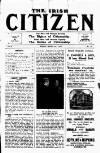 Irish Citizen Saturday 21 March 1914 Page 1