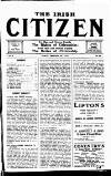 Irish Citizen Saturday 20 February 1915 Page 1