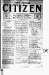 Irish Citizen Saturday 01 September 1917 Page 1