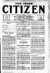 Irish Citizen Saturday 03 May 1919 Page 1