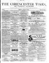 Cirencester Times and Cotswold Advertiser Monday 11 August 1856 Page 1
