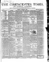 Cirencester Times and Cotswold Advertiser Monday 09 January 1860 Page 1