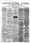 Cirencester Times and Cotswold Advertiser Monday 01 January 1866 Page 1