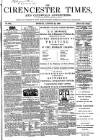 Cirencester Times and Cotswold Advertiser Monday 24 August 1868 Page 1