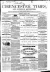 Cirencester Times and Cotswold Advertiser Monday 05 July 1869 Page 1