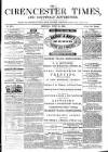 Cirencester Times and Cotswold Advertiser Monday 19 July 1869 Page 1
