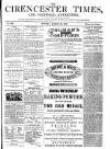 Cirencester Times and Cotswold Advertiser Monday 28 March 1870 Page 1