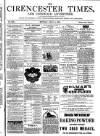 Cirencester Times and Cotswold Advertiser Monday 04 July 1870 Page 1