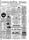 Cirencester Times and Cotswold Advertiser Monday 15 August 1870 Page 1