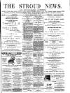 Stroud News and Gloucestershire Advertiser Friday 18 July 1873 Page 1