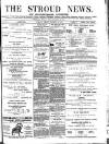 Stroud News and Gloucestershire Advertiser Friday 10 October 1873 Page 1