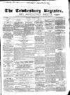 Tewkesbury Register Saturday 24 January 1863 Page 1