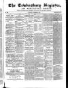 Tewkesbury Register Saturday 12 November 1870 Page 1