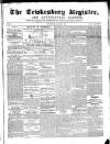 Tewkesbury Register Saturday 07 January 1871 Page 1