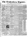 Tewkesbury Register Saturday 20 January 1872 Page 1