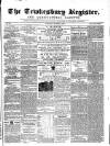 Tewkesbury Register Saturday 05 October 1872 Page 1