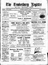 Tewkesbury Register Saturday 21 February 1920 Page 1