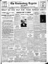 Tewkesbury Register Saturday 17 September 1932 Page 1