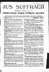 International Woman Suffrage News Saturday 01 November 1913 Page 1