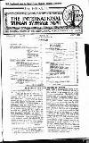 International Woman Suffrage News Friday 07 July 1922 Page 1