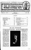 International Woman Suffrage News Friday 04 July 1924 Page 1