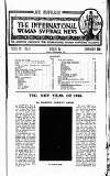 International Woman Suffrage News Friday 01 January 1926 Page 1
