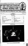 International Woman Suffrage News Friday 06 January 1928 Page 1