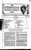 International Woman Suffrage News Friday 03 January 1930 Page 1