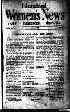 International Woman Suffrage News Friday 02 January 1942 Page 1