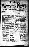 International Woman Suffrage News Friday 06 February 1942 Page 1