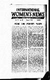 International Woman Suffrage News Friday 06 August 1943 Page 1