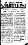 International Woman Suffrage News Friday 05 January 1945 Page 1