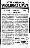 International Woman Suffrage News Friday 02 February 1945 Page 1