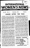 International Woman Suffrage News Friday 02 November 1945 Page 1